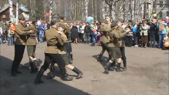 День Победы!  Концерт. пгт.Лесной.2010год.