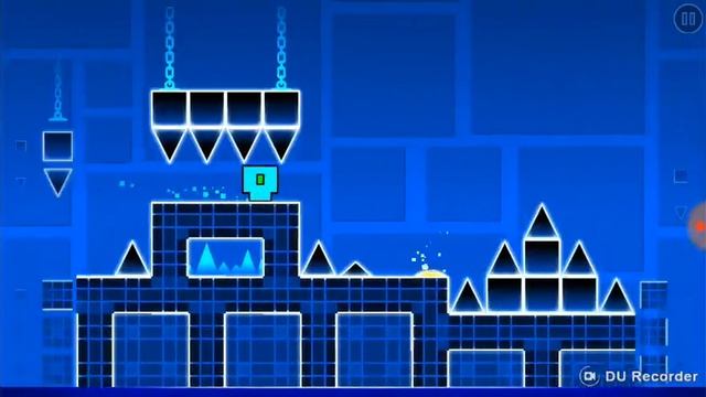 Geometry Dash прошёл 3 уровень с первой попытки