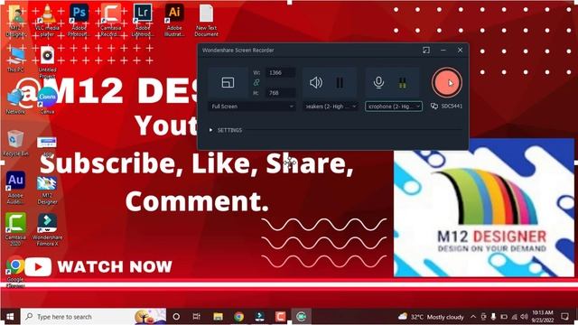 Filmora 10 Video Editing Full Course Free | Record Screen | 2022 | Class 2 Urdu/Hindi @M12 Designer