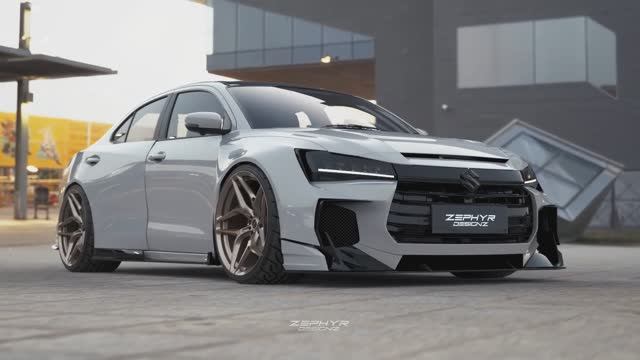 Suzuki Swift 2025 Widebody concept