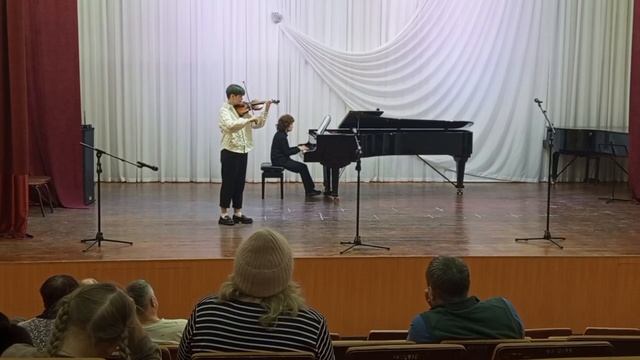 И. Пахельбель "канон ин ди" , исполнение на скрипке и фортепиано