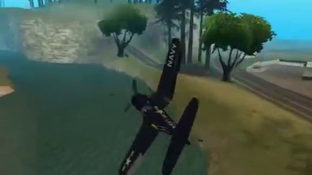 Самые крутые трюки на самолёте в GTA SA