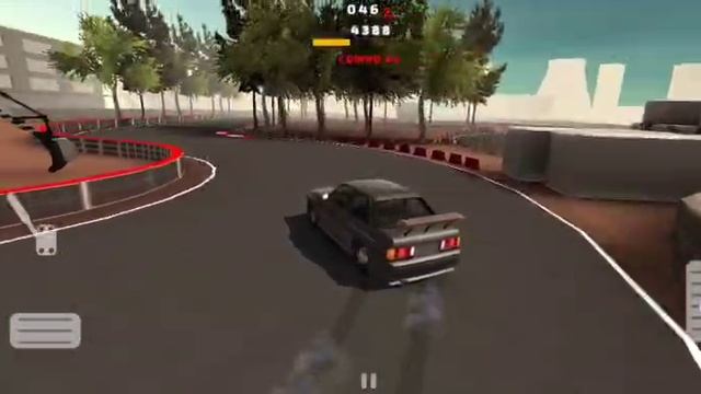 Games office - project drift. Чёрный бумер на виражах