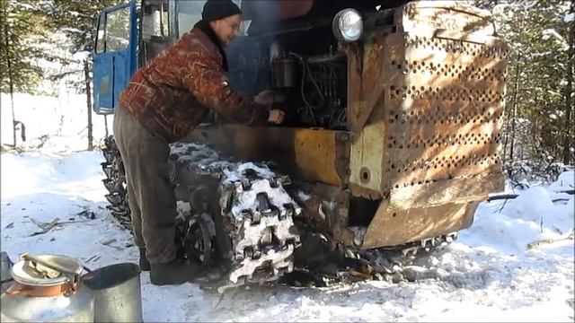 Запуск ДТ-75М