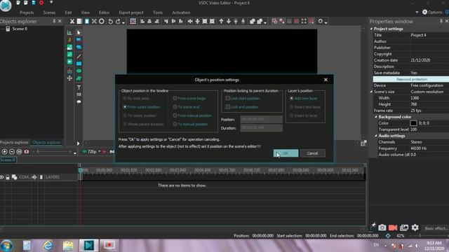VSDC VIDEO EDITOR /BACKGROUND MUSIC VOLUME HOW CONTROL
