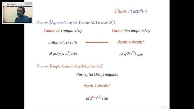 TCS+ Talk: Ramprasad Saptharishi (2013/09/11)
