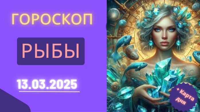 Гороскоп на сегодня, 13 марта 2025 ♓ – Рыбы
