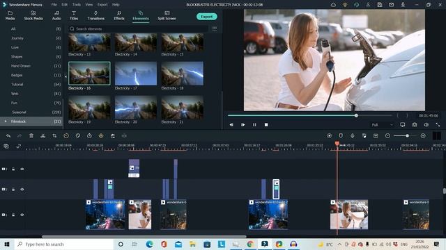 Realistic Lightning Effect in Filmora | Filmora Effects