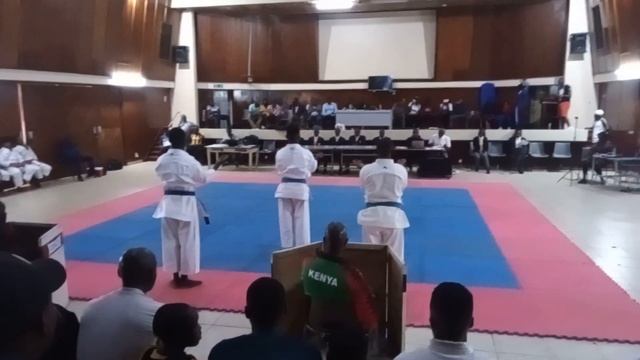 M-PESA FOUNDATION KARATE CLUB (Aka) vs MUKUSHO NYERI KARATE CLUB (Ao)