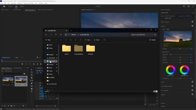 How to Locate Premiere Pro Project