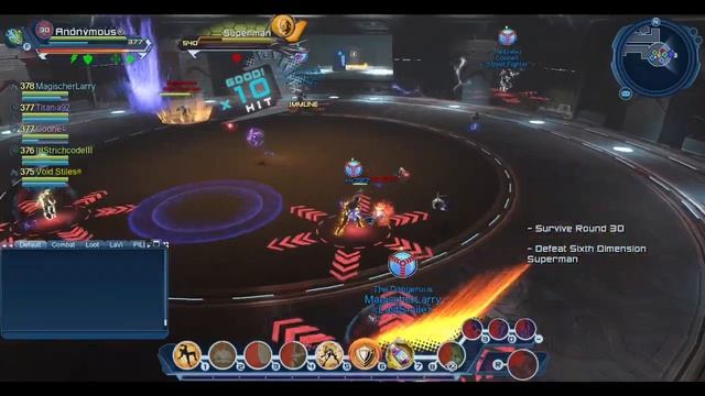 DCUO - Survival Mode Season 3 - R29/30 - Atomic Tank POV