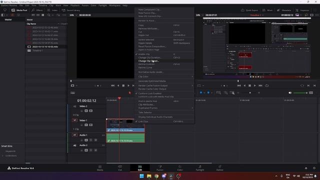 How To Reverse Videos In Davinci Resolve 19