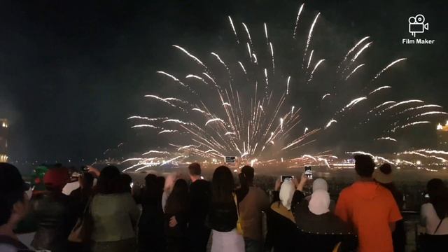 Dubai New Year Fireworks/Atlantis/The Point/Palm Jumeirah