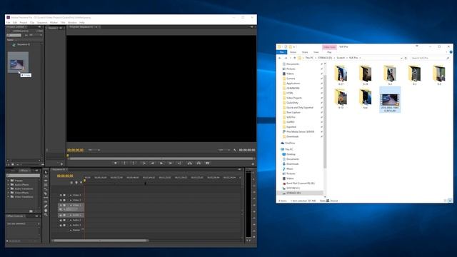 How to Import .MOV files into Adobe Premiere / Bulk Extension Changer