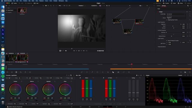 RELIGHT Effect fast and easy in Davinci Resolve 18 | Tutorial