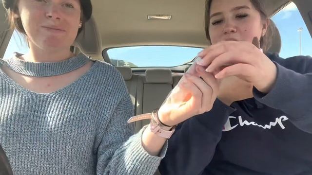 Shopping at dress smart and trying American snacks