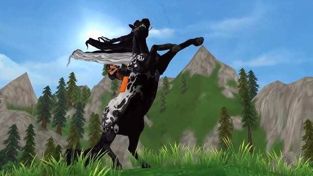 Анимация новых ФРИЗОВ в Star Stable Online | Jorvik Friesian