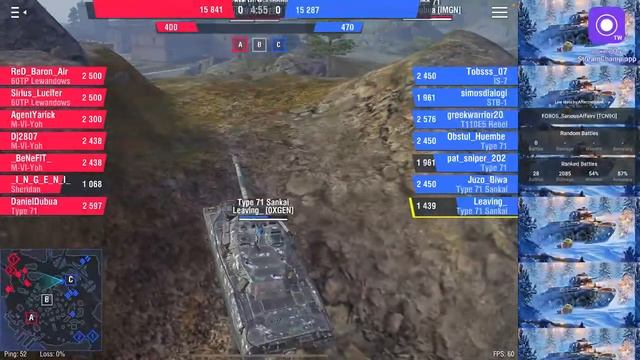 Training Session F0BOS vs 1-TED | World of Tanks Blitz