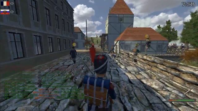 БОЛЬШАЯ БИТВА В ГОРОДЕ! ОБОРОНЯЕМСЯ! M&B - Napoleonic Wars Big event - Battle of Leipzig #6