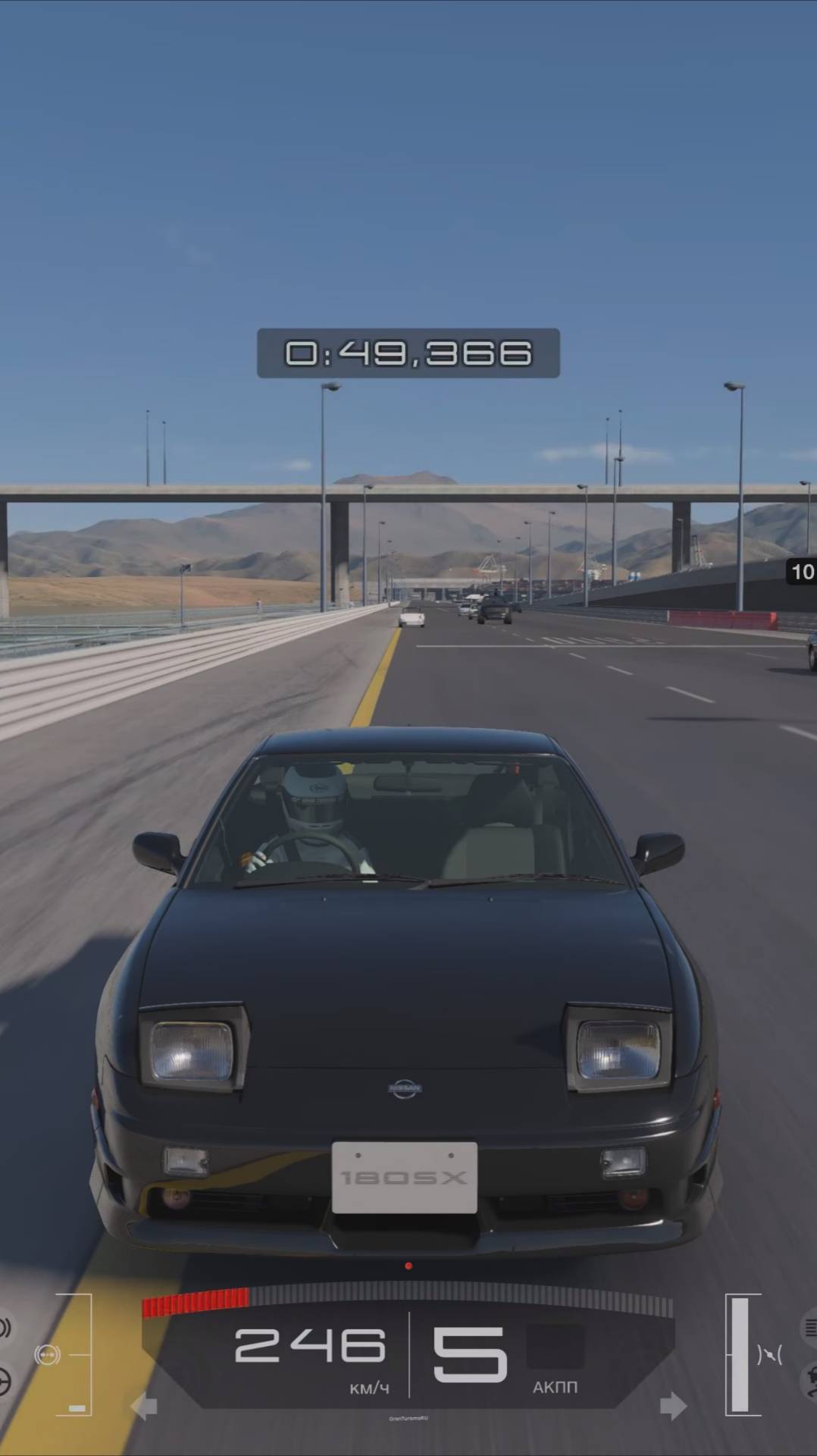 [GT7 SPEEDTEST STOCK] Nissan 180SX Type X '96 #GRANTURISMO7 #GRAN_TURISMO