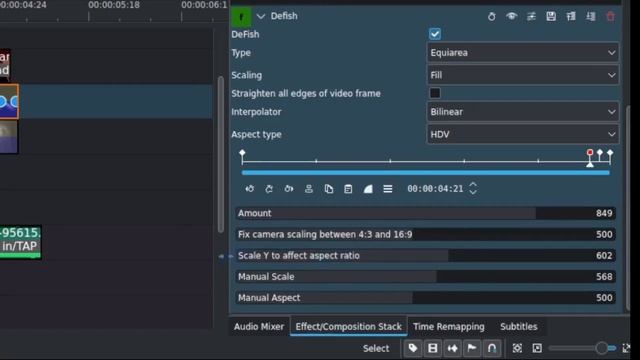 Create The Warp Effect In Kdenlive In 4 Minutes