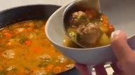 СУП с фрикадельками по-новому...🍲🍽😋 Рецепт в описании ✍️