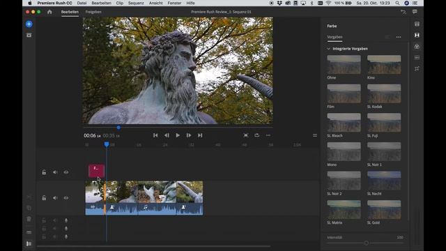 Adobe Premiere Rush CC Review - Mein erster Eindruck