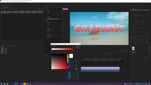 Apply a Gradient to Your Titles in Adobe Premiere Pro Tutorial