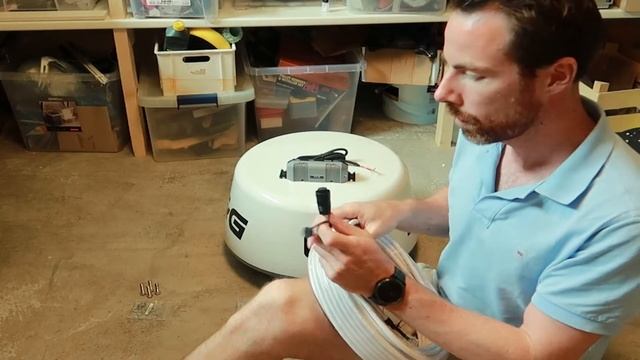 B&G 3G radar unboxing