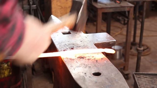 Forging Barbecue Tongs