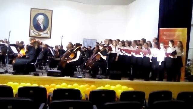 Вступление к Финскому гимну. Лауреат международных конкурсов оркестр ДМШ 85 имени Йозефа Гайдна