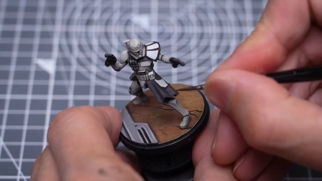 Star Wars shatterpoint how to paint captain Rex and 501s legion