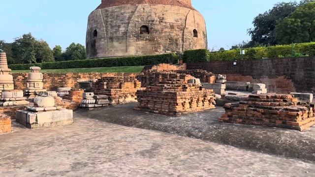 Dhamek Stupa| Varanasi India| Buddhist Pilgrimage Site| Lord Buddha