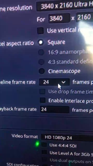 Davinci Resolve Framerate fix 60fps