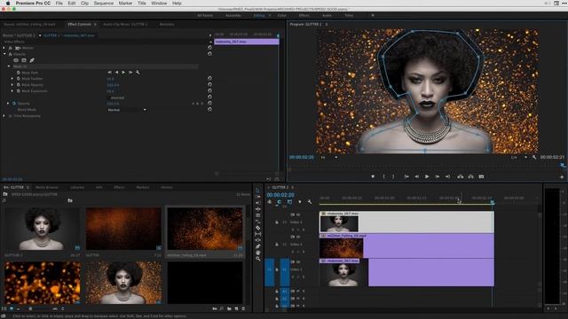 Tutorial: How to use mGlitter 4K in Adobe Premiere Pro - Part 2