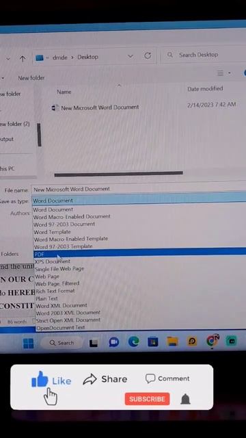 MS Word To PDF | Convert Microsoft Office Word to PDF |
