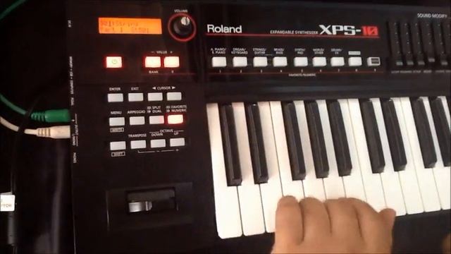 Roland XPS-10 Favorite Function Use