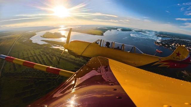 Полет на закате! Архангельск