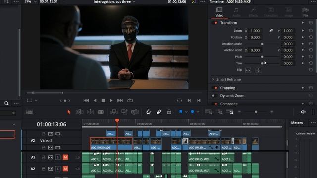 How we made the interrogation scene more dynamic.
