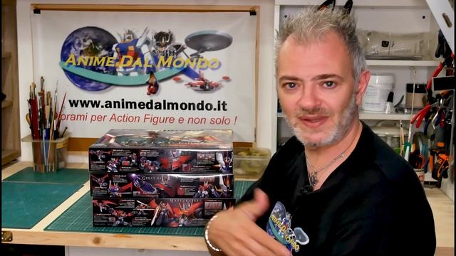 Bandai HG Mazinga Z Grande Mazinga e Mazinkaiser model kit