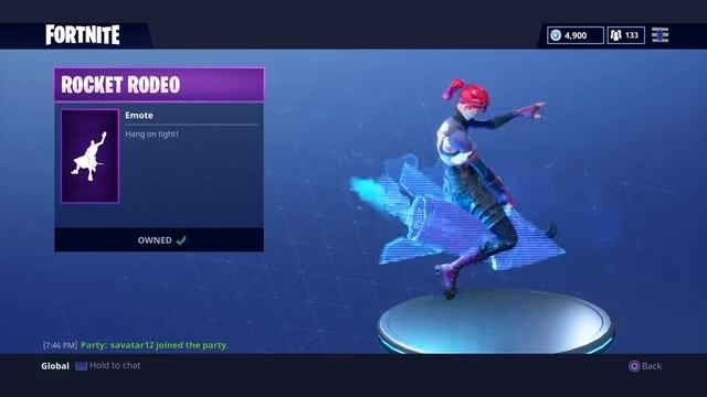 *NEW* ROCKET RODEO DANCE FORTNITE: BATTLE ROYALE | V-BUCKS Giveaway