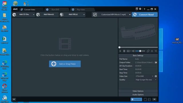 How to Convert Any Video File to mp4 HD 1080p or 4K Video - Free & Fast (2020)