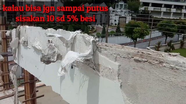 Cara Potong Besi Dalam Beton Mudah Dan Selamat Dalam Proses Renovasi Rumah | Kuli Bangunan