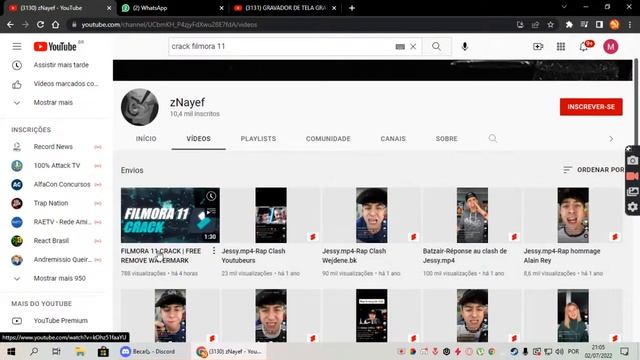 NÃO BAIXE O CRACK DO FILMORA 11. VIRUS DEMAIS.