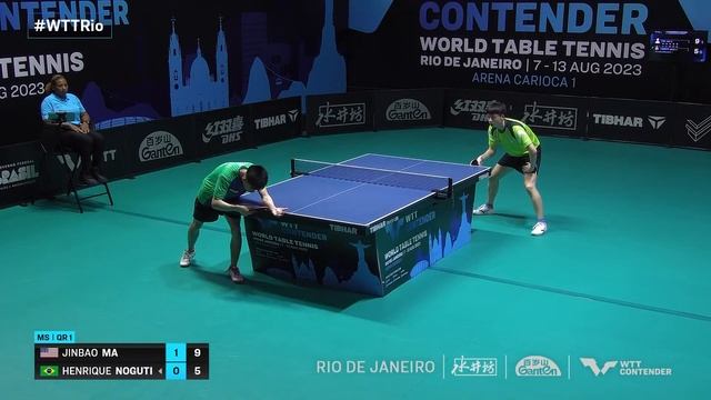 Jinbao Ma vs Henrique Noguti | MS Qual | WTT Contender Rio de Janeiro 2023