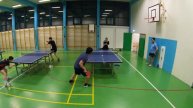 Pingpong Table Tennis in Nuuk Greenland. Back to playing. 2021 Go pro 6