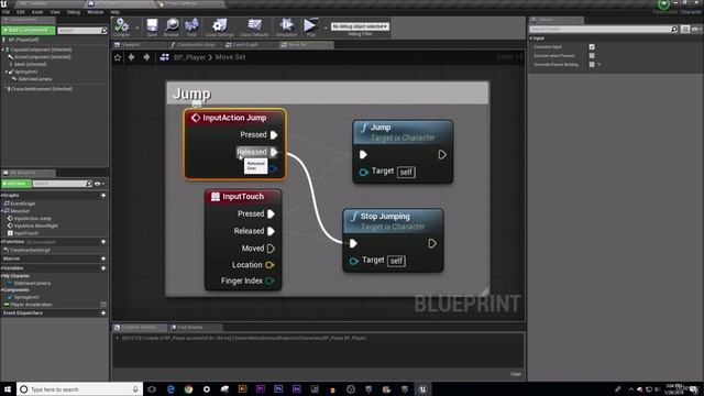 Unreal Engine Character Skill System - 03 Character Movement - 03. Character Jump Setup