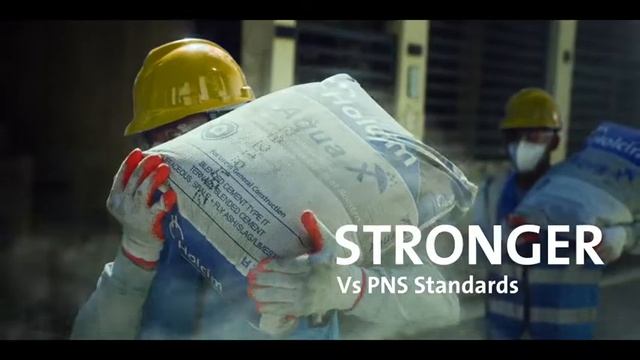 Holcim Aqua X - the Philippine’s FIRST water repellent cement 30s