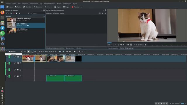 🔵 Curso KDENLIVE - Hacer Cortes y Cámara Rápida 🎥