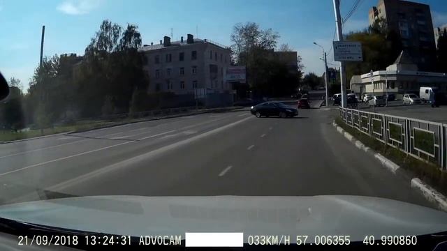 Разворот через сплошную 003